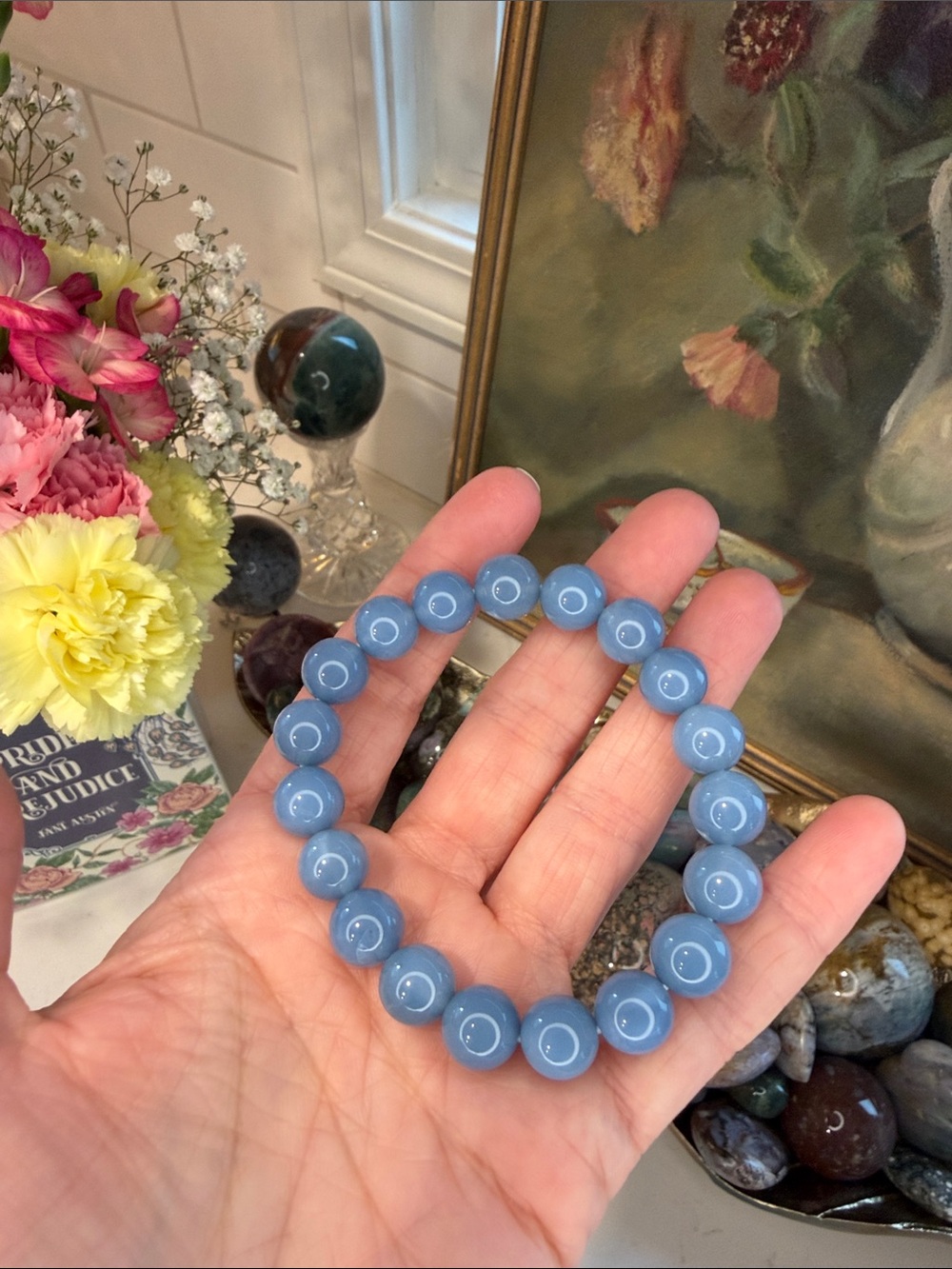 HQ Blue Opal Bracelet: B1265